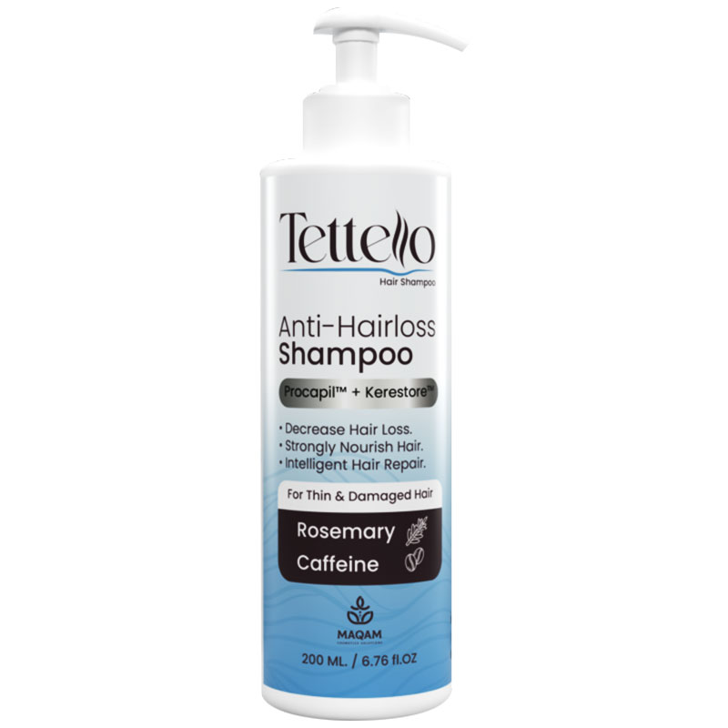 Tettello Anti Hair Loss Shampoo For Thin and Damaged Hair 200ml image number 0