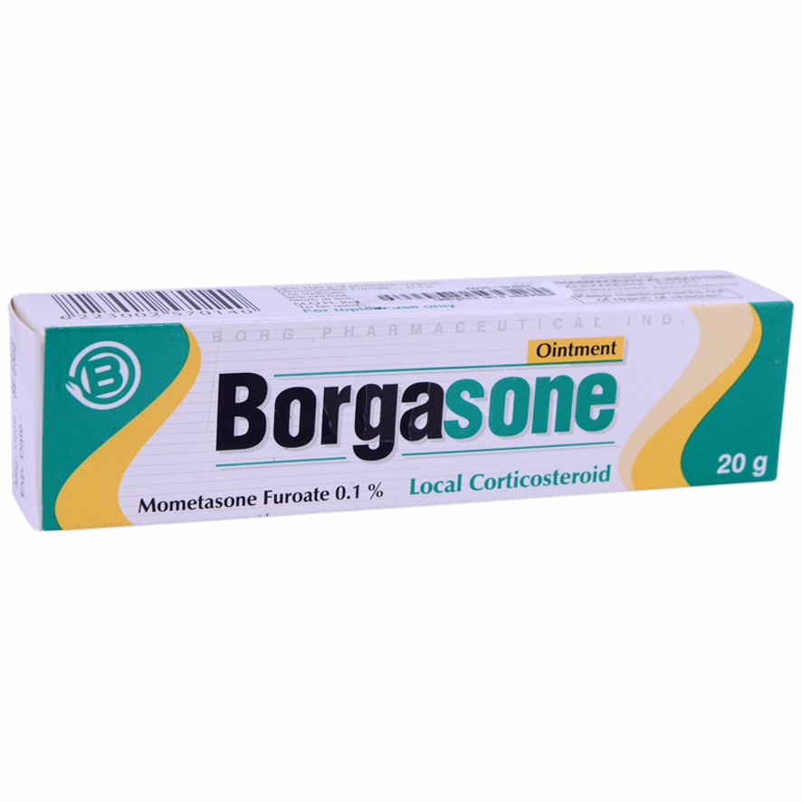 Borgasone 0.1% 20gm Ointment image number 0