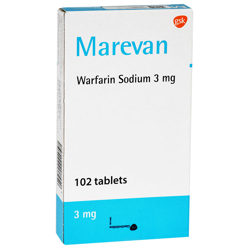 Marevan 3mg 102 Tablet image number 0