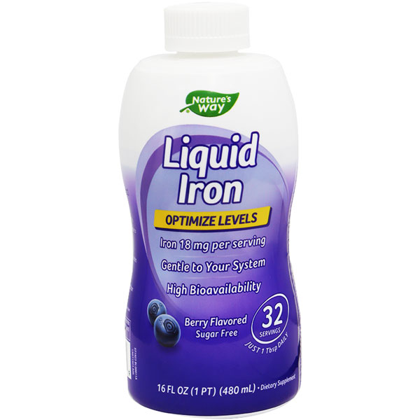 Liquid Iron Berry Flavor (Sugar Free) 480ml image number 0