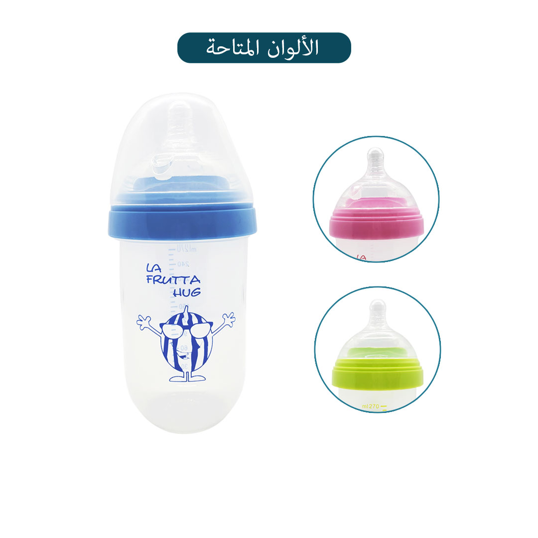 La Frutta Wide Neck Plus Feeding Bottle 270ml/22057 image number 0