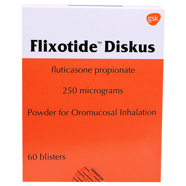Flixotide 250mcg 60Dose Diskus image number 0
