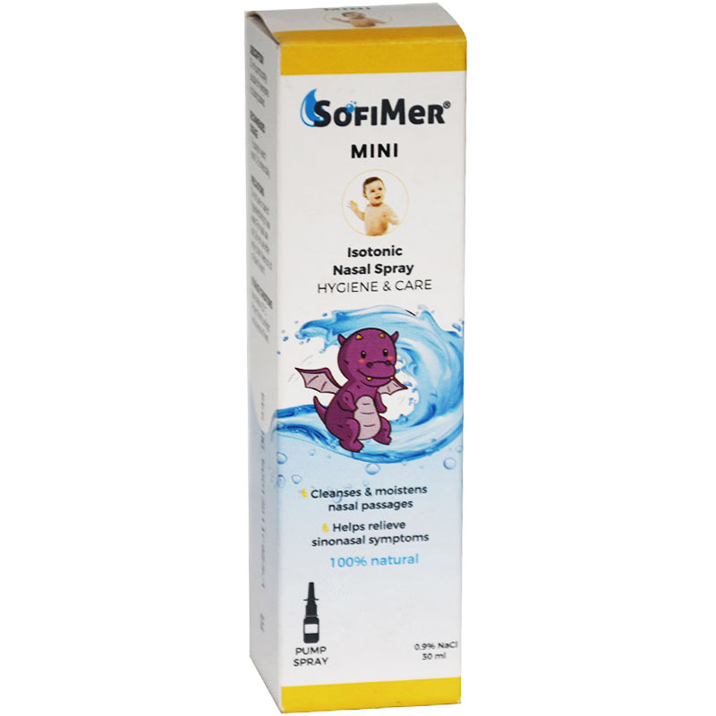 Sofimer Mini (Isotonic 0.9%) 30ml Nasal Spray image number 0