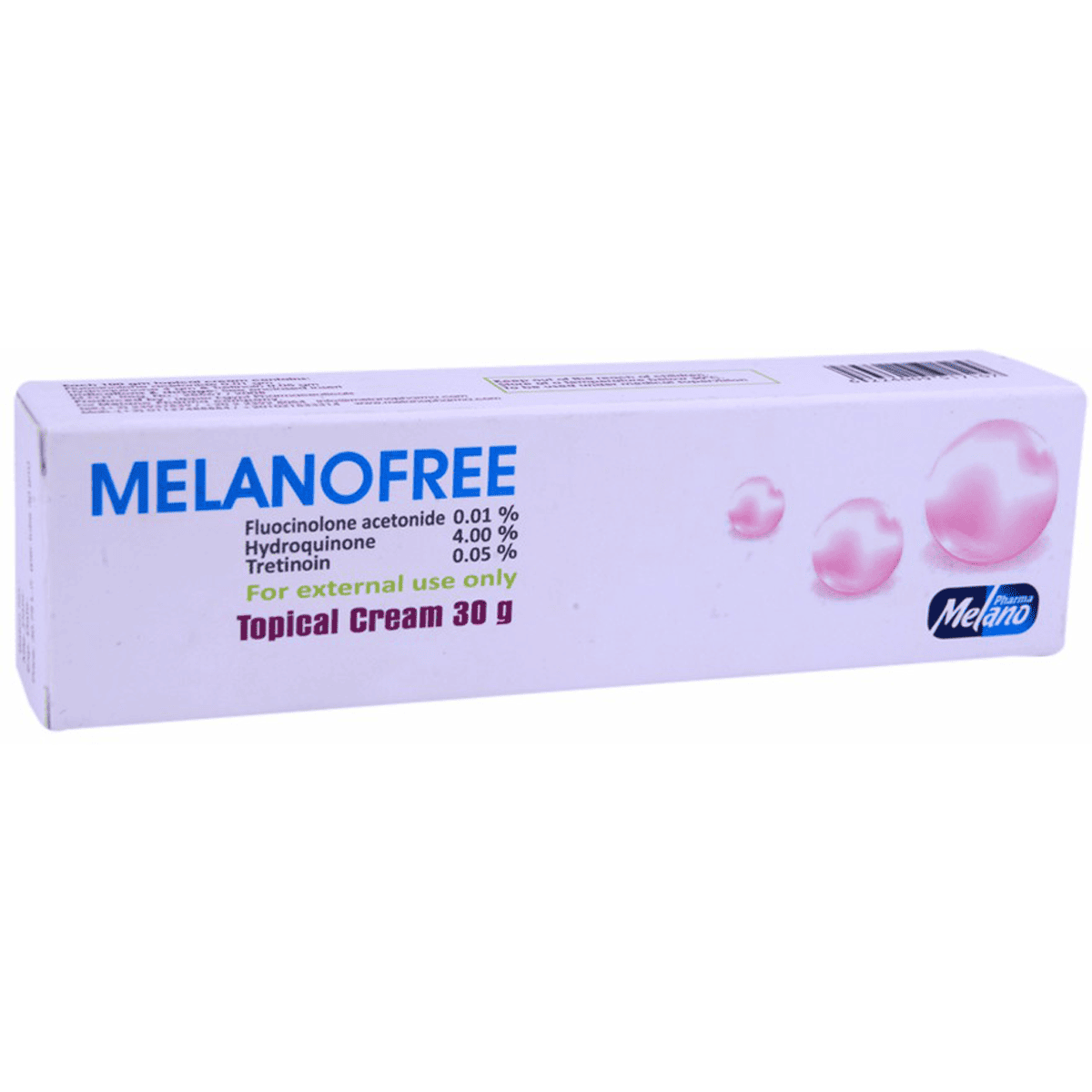 Melanofree (0.01% + 4% + 0.05%) 30gm Cream image number 0