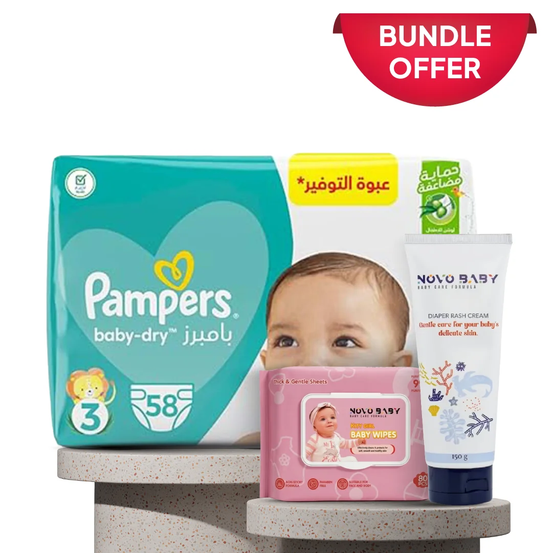 Pampers Diapers Size 3 Bundle image number 0