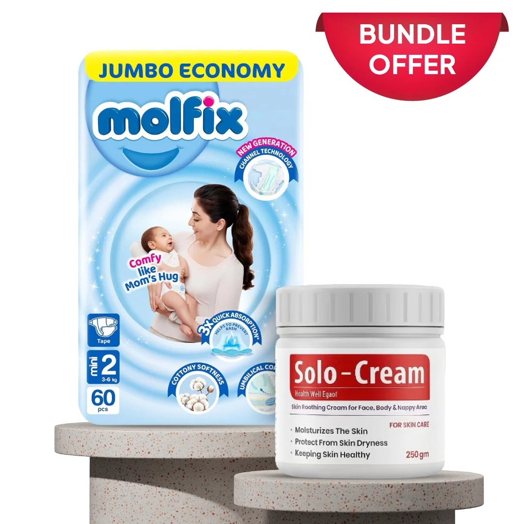 Molfix  Diapers Size 2 Bundle image number 0
