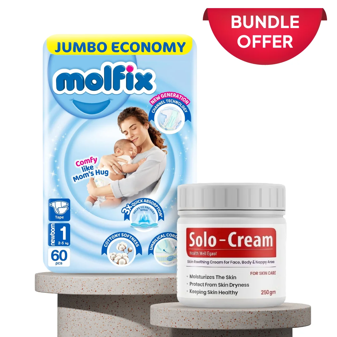 Molfix  Diapers Size 1 Bundle image number 0